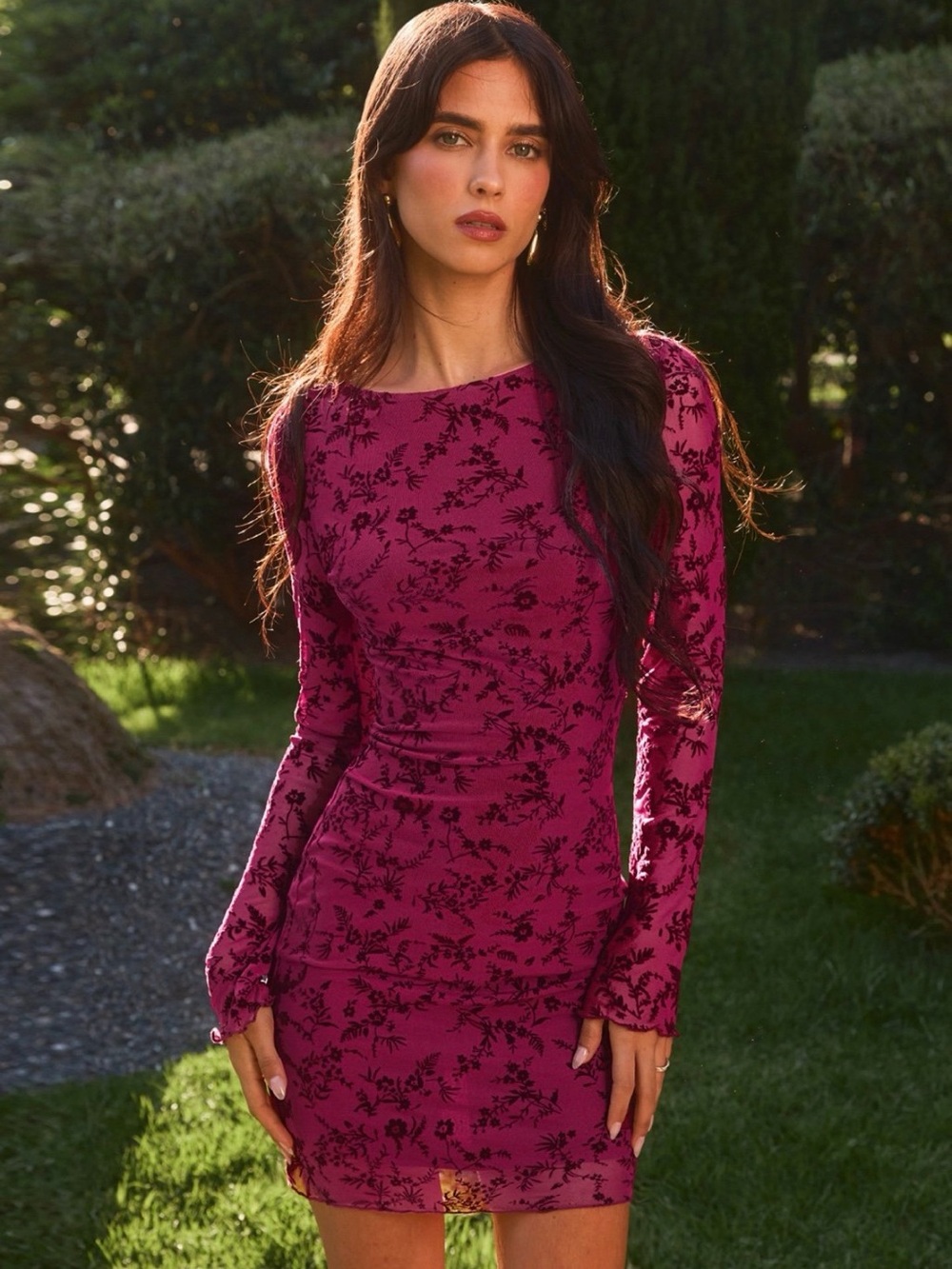 NWT - Fitted floral dress